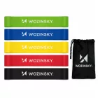 Wozinsky WGO-5 Latex Edzőszalag x 5 db