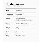 Samsung Galaxy Z Flip 7 Tok - Ringke Onyx - Fekete