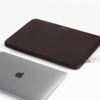Tech-Protect Fleece Laptop Tok 13-14" - Sötétbarna