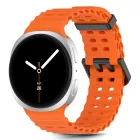 Samsung Galaxy Watch 8 / Classic (40/44/46mm) Szíj - Tech-Protect IconBand Pro - Narancs