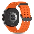Samsung Galaxy Watch 8 / Classic (40/44/46mm) Szíj - Tech-Protect IconBand Pro - Narancs