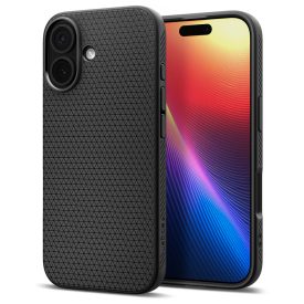 iPhone 17 Tok - Spigen Liquid Air - Fekete iPhone 17 Tok - Spigen Liquid Air - Fekete