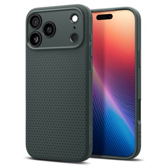 iPhone 17 Pro Tok - Spigen Liquid Air - Zöld