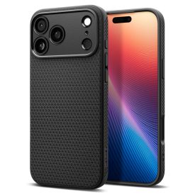 iPhone 17 Pro Max Tok - Spigen Liquid Air - Fekete iPhone 17 Pro Max Tok - Spigen Liquid Air - Fekete