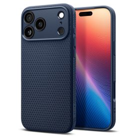 iPhone 17 Pro Tok - Spigen Liquid Air - Kék iPhone 17 Pro Tok - Spigen Liquid Air - Kék