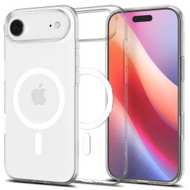 iPhone 17 Air Tok - Spigen Liquid Crystal MagFit - Átlátszó-Fehér   iPhone 17 Air Tok - Spigen Liquid Crystal MagFit - Átlátszó-Fehér