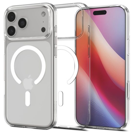 iPhone 17 Pro Tok - Spigen Liquid Crystal MagFit - Átlátszó