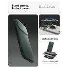 iPhone 17 Pro Tok - Spigen Optik Armor MagFit - Zöld