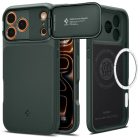iPhone 17 Pro Max Tok - Spigen Optik Armor MagFit - Zöld