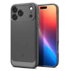 iPhone 17 Pro Max Tok - Spigen Rugged Armor MagFit - Szürke iPhone 17 Pro Max Tok - Spigen Rugged Armor MagFit - Szürke
