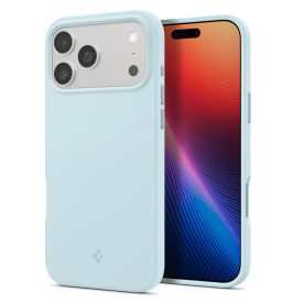 iPhone 17 Pro Tok - Spigen Silicone Fit MagFit - Kék iPhone 17 Pro Tok - Spigen Silicone Fit MagFit - Kék