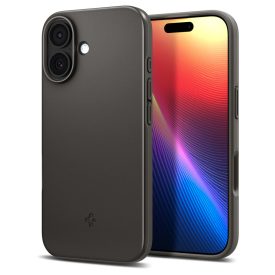 iPhone 17 Tok - Spigen Thin Fit MagFit - Szürke iPhone 17 Tok - Spigen Thin Fit MagFit - Szürke
