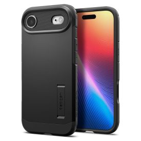 iPhone 17 Air Tok - Spigen Tough Armor T MagFit - Fekete iPhone 17 Air Tok - Spigen Tough Armor T MagFit - Fekete