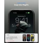 iPhone 17 Tok - Spigen Tough Armor T MagFit - Fekete