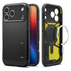 iPhone 17 Pro Tok - Spigen Tough Armor T MagFit - Fekete