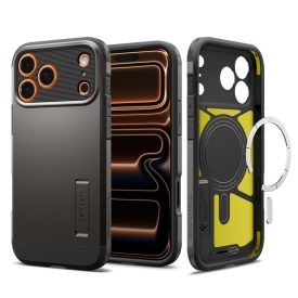 iPhone 17 Pro Tok - Spigen Tough Armor T MagFit - Gunmetal