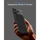iPhone 17 Pro Max Tok - Spigen Ultra Hybrid T MagFit  - Matt Fekete