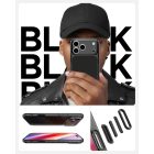 iPhone 17 Pro Max Tok - Spigen Ultra Hybrid T MagFit  - Matt Fekete