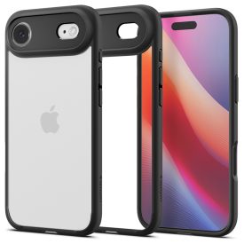 iPhone 17 Air Tok - Spigen Ultra Hybrid - Átlátszó-Fekete iPhone 17 Air Tok - Spigen Ultra Hybrid - Átlátszó-Fekete