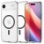 iPhone 17 Air Tok - Spigen Ultra Hybrid MagFit - Átlátszó-Szürke