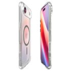 iPhone 17 Air Tok - Spigen Ultra Hybrid MagFit - Átlátszó-Szürke
