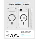 iPhone 17 Air Tok - Spigen Ultra Hybrid MagFit - Átlátszó-Szürke