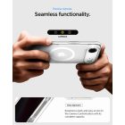 iPhone 17 Air Tok - Spigen Ultra Hybrid MagFit - Átlátszó-Fehér