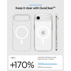 iPhone 17 Air Tok - Spigen Ultra Hybrid MagFit - Átlátszó-Fehér