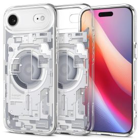 iPhone 17 Air Tok - Spigen Ultra Hybrid MagFit - Zero One Fehér   iPhone 17 Air Tok - Spigen Ultra Hybrid MagFit - Zero One Fehér