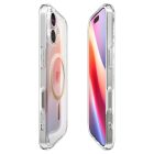 iPhone 17 Tok - Spigen Ultra Hybrid MagFit - Átlátszó-Arany