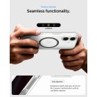 iPhone 17 Tok - Spigen Ultra Hybrid MagFit - Átlátszó-Szürke