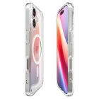 iPhone 17 Tok - Spigen Ultra Hybrid MagFit - Átlátszó-Fehér