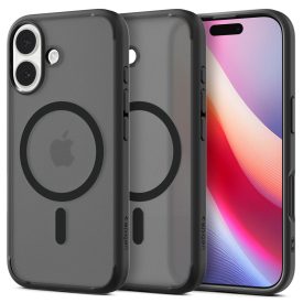 iPhone 17 Tok - Spigen Ultra Hybrid MagFit - Matt Fekete iPhone 17 Tok - Spigen Ultra Hybrid MagFit - Matt Fekete