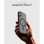 iPhone 17 Tok - Spigen Ultra Hybrid MagFit - Matt Fekete