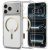 iPhone 17 Pro Tok - Spigen Ultra Hybrid MagFit - Átlátszó-Arany