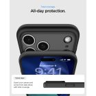 iPhone 17 Pro Tok - Spigen Ultra Hybrid MagFit - Matt Fekete