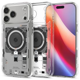 iPhone 17 Pro Tok - Spigen Ultra Hybrid MagFit - Neo One Átlátszó   iPhone 17 Pro Tok - Spigen Ultra Hybrid MagFit - Neo One Átlátszó