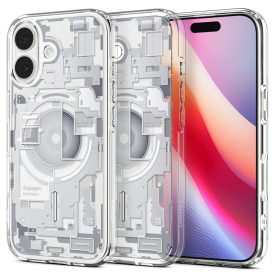 iPhone 17 Tok - Spigen Ultra Hybrid MagFit - Zero One Fehér iPhone 17 Tok - Spigen Ultra Hybrid MagFit - Zero One Fehér