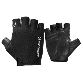 Wozinsky WRR-01XL Kerékpáros Kesztyű - XL méret - Fekete