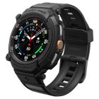 Samsung Galaxy Watch 8 Classic (46mm) Tok és Szíj - Spigen Rugged Armor Pro - Fekete