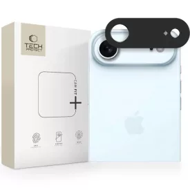   iPhone 17 Air Kameravédő - Tech-Protect Camalloy Fit+ - Fekete