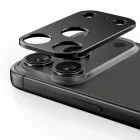 iPhone 17 Pro Kameravédő - Tech-Protect Camalloy Fit+ - Fekete