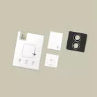 iPhone 17 Lencsevédő - Tech-Protect Camring Fit+ - Fekete
