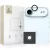 iPhone 17 Air Lencsevédő - Tech-Protect Camring Fit+ - Fekete