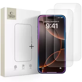   iPhone 17 Air Kijelzővédő Üvegfólia - Tech-Protect Glass Fit+ x 2 db