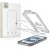 iPhone 17 Kijelzővédő Üvegfólia - Tech-Protect Quick Set+ Fekete x 2 db