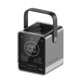   Cuktech Power Bank 40000mAh 300W - 2x USB-C + 2x USB-A + Wireless Töltés - Fekete