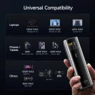 Cuktech 15 Ultra Power Bank 20000mAh 210W - 2xC + 1xA - 3C CCC - Szürke