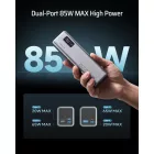 Cuktech Power Bank 20000mAh 85W - Szürke