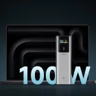 Cuktech Power Bank 10000mAh 150W - USB-C + USB-A - Szürke
